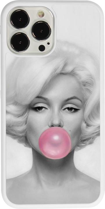 Image du produit PhoneLook Coque Silicone rigide blanc Marilyn Bubble (Apple iPhone 13 Pro Max)
