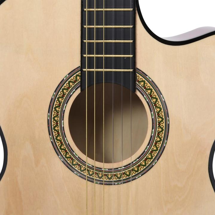 Immagine prodotto VidaXL Noll (Chitarra occidentale, Plastica rigida, Legno di tiglio)