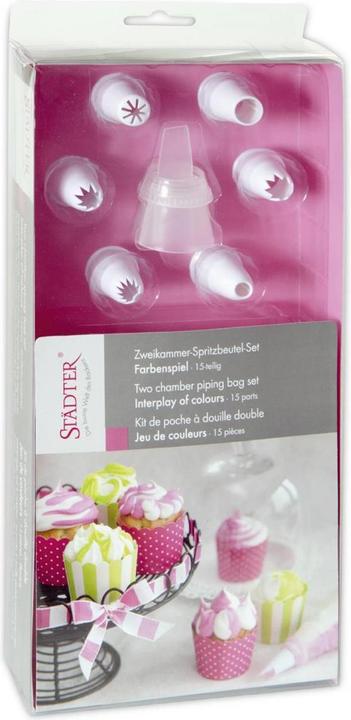 Produktbild Städter Zweikammer Spritzbeutel Set (Spritzbeutel Set)