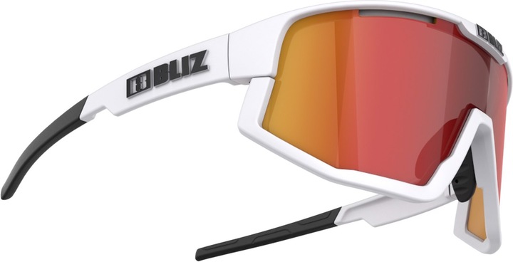 Image du produit Bliz Fusion (blanc mat, Blanc, Noir, Fumée avec rouge Multi)