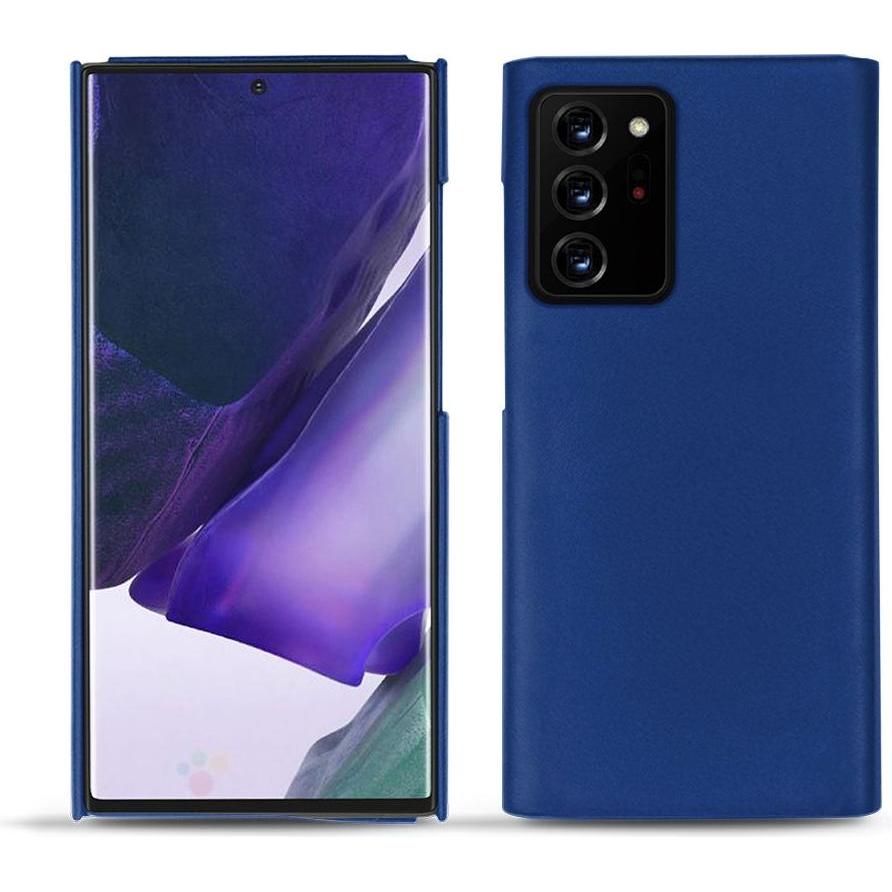 Noreve Lederschutzhülle (Samsung Galaxy Note 20 Ultra), Smartphone Hülle, Blau