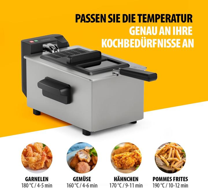 Actual product image Tristar Fritteuse mit Sichtfenster und Cool Zone Technologie