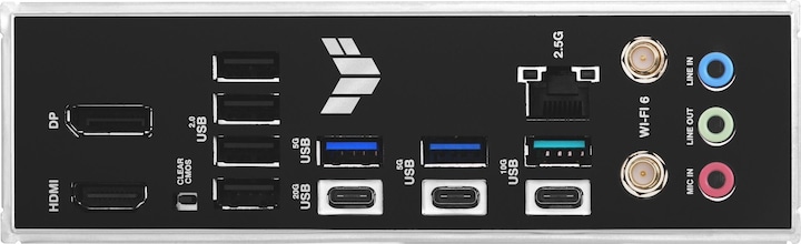 Actual product image ASUS MB TUF GAMING B760M-BTF WIFI Intel,1700,DDR5,mATX (LGA 1700, Intel B760, mATX)
