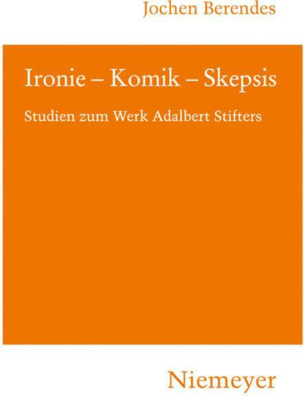 Produktbild Ironie - Komik - Skepsis (Deutsch, Jochen Berendes, 2009)