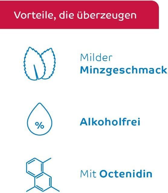 Produktbild Schülke octenident Mundspüllösung - Hygienische Mundpflege für die ganze Familie, 250 ml Lösung (Mundspülung)