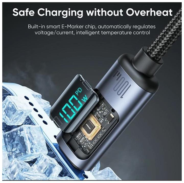 Actual product image Joyroom USB C – USB C (1.20 m, USB 2.0, 100 W)