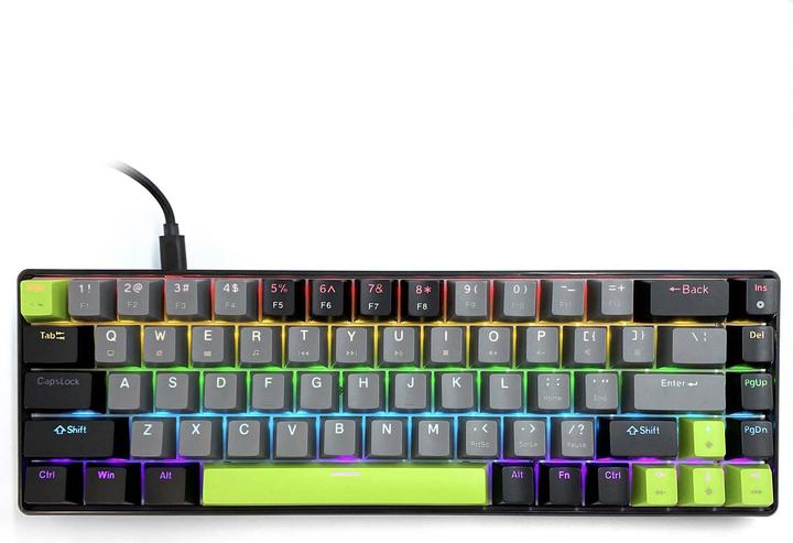 Actual product image Media-Tech Mechanische Tastatur 60% RED CORE MX60 MT1260 (US, Cable)