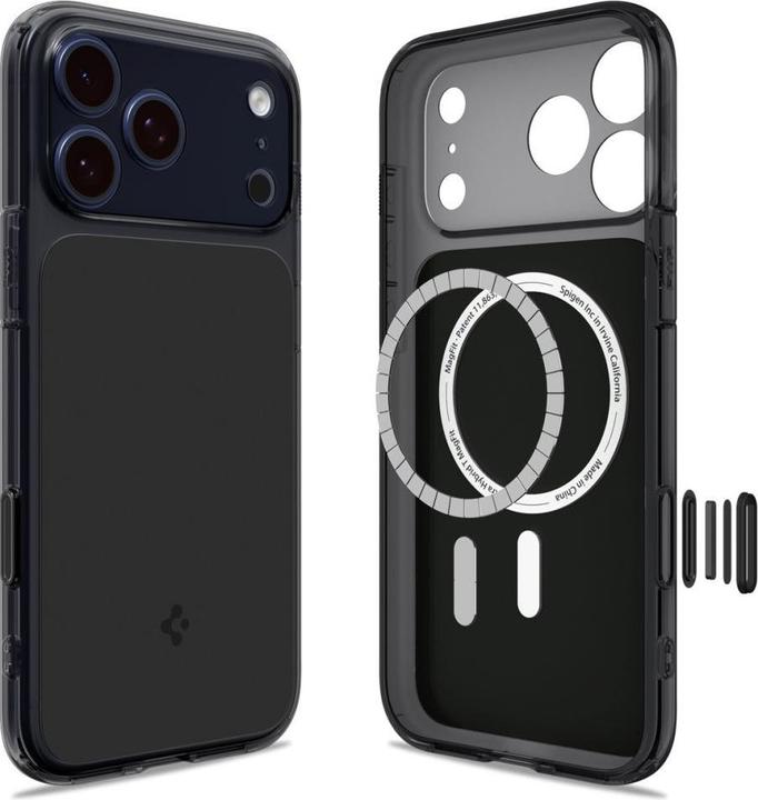 Actual product image Spigen - Ultra Hybrid T MagSafe - iPhone 17 Pro - Matte Black (Apple iPhone 17 Pro)