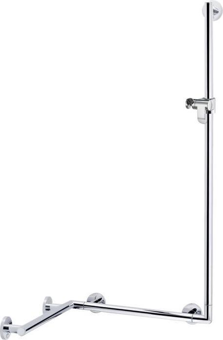 Keuco Duschhandlauf PLAN CARE m Bsta 797/880/1265mm Alu sil-el