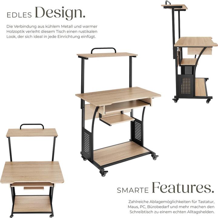 Actual product image tectake Fife (80 x 65.50 x 130.50 cm)