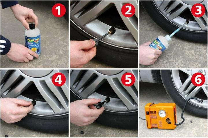 Actual product image Lampa Tyre puncture kit