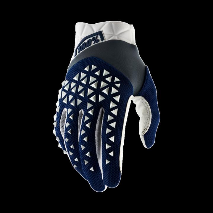 Produktbild 100% Airmatic Handschuhe navy/steel S (S)