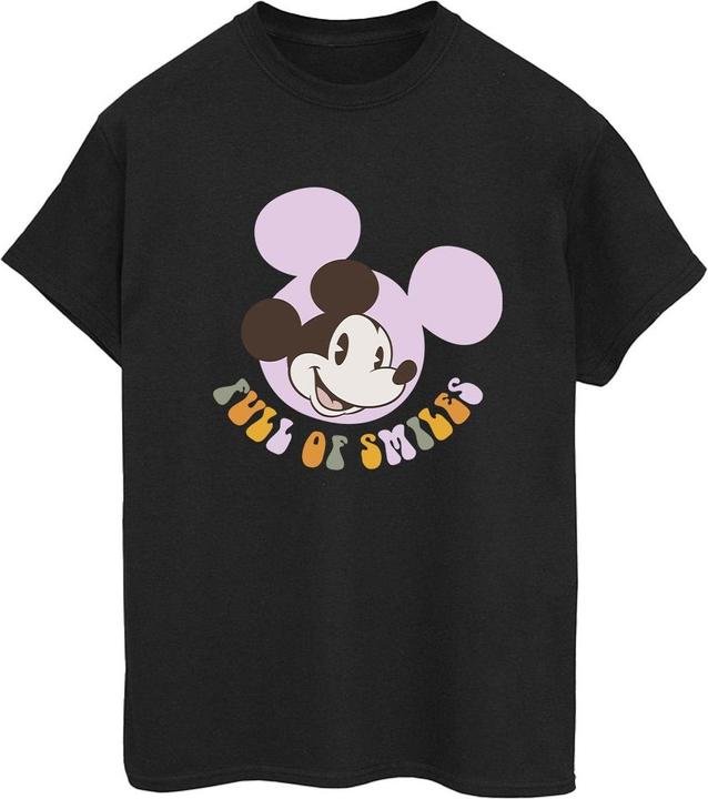 Immagine prodotto Disney Mickey Mouse Full Of Smiles Maglietta Ampia Donna (3XL)