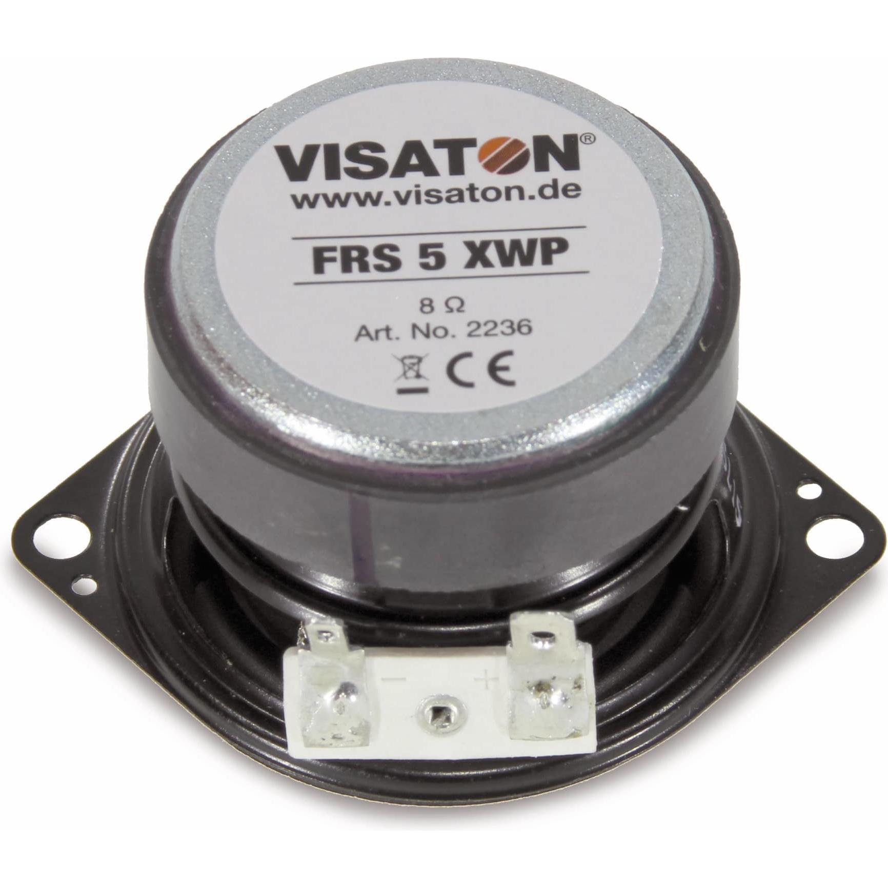 Thumbnail - Visaton FRS XWP Breitbandlautsprecher, Lautsprecher Bauteile, Schwarz