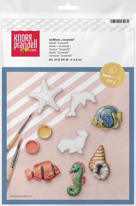 Immagine prodotto Knorr Prandell Stampo per fusione “Seaworld” | 40-65 mm, bianco