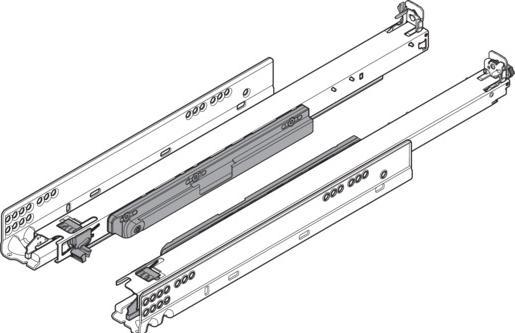 Immagine prodotto Blum 760H2500T ZN estrazione tot. 40kg,LN=250
