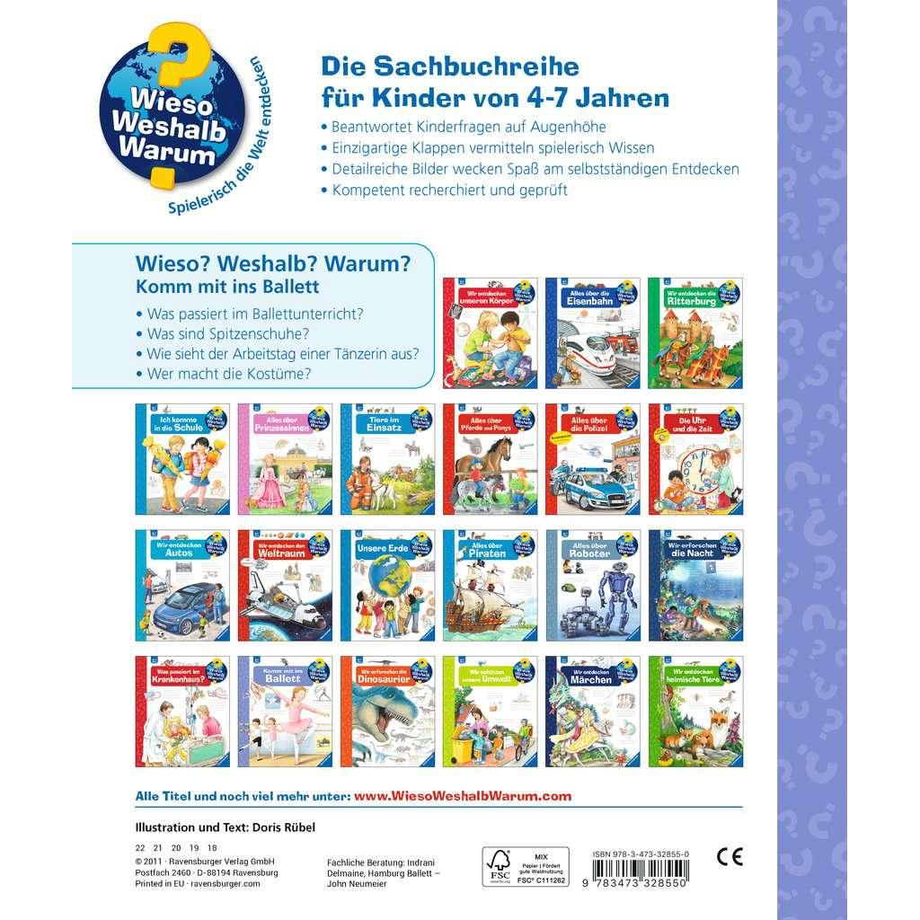 Thumbnail - Komm mit ins Ballett, Kinderbücher von Doris Rübel