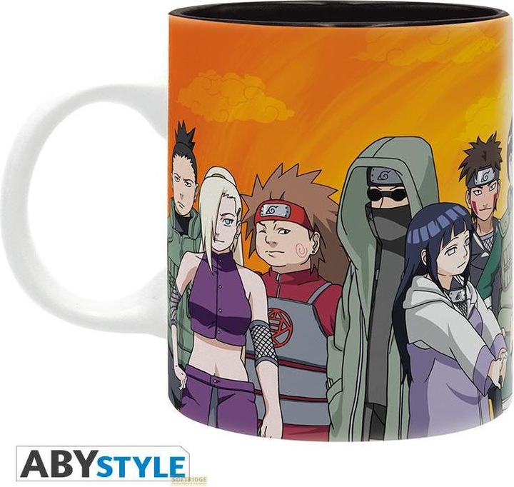 Actual product image ABYstyle Naruto Shippuden Tazza 320ml Subli Konoha Ninjas (320 ml, 2 x)