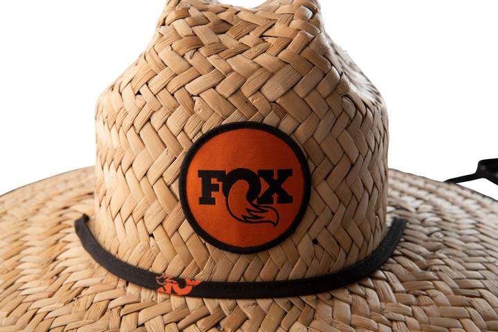 Productafbeelding Fox Logo Strohhut, beige, one size