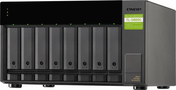 Actual product image QNAP TL-D800C Expansion Unit