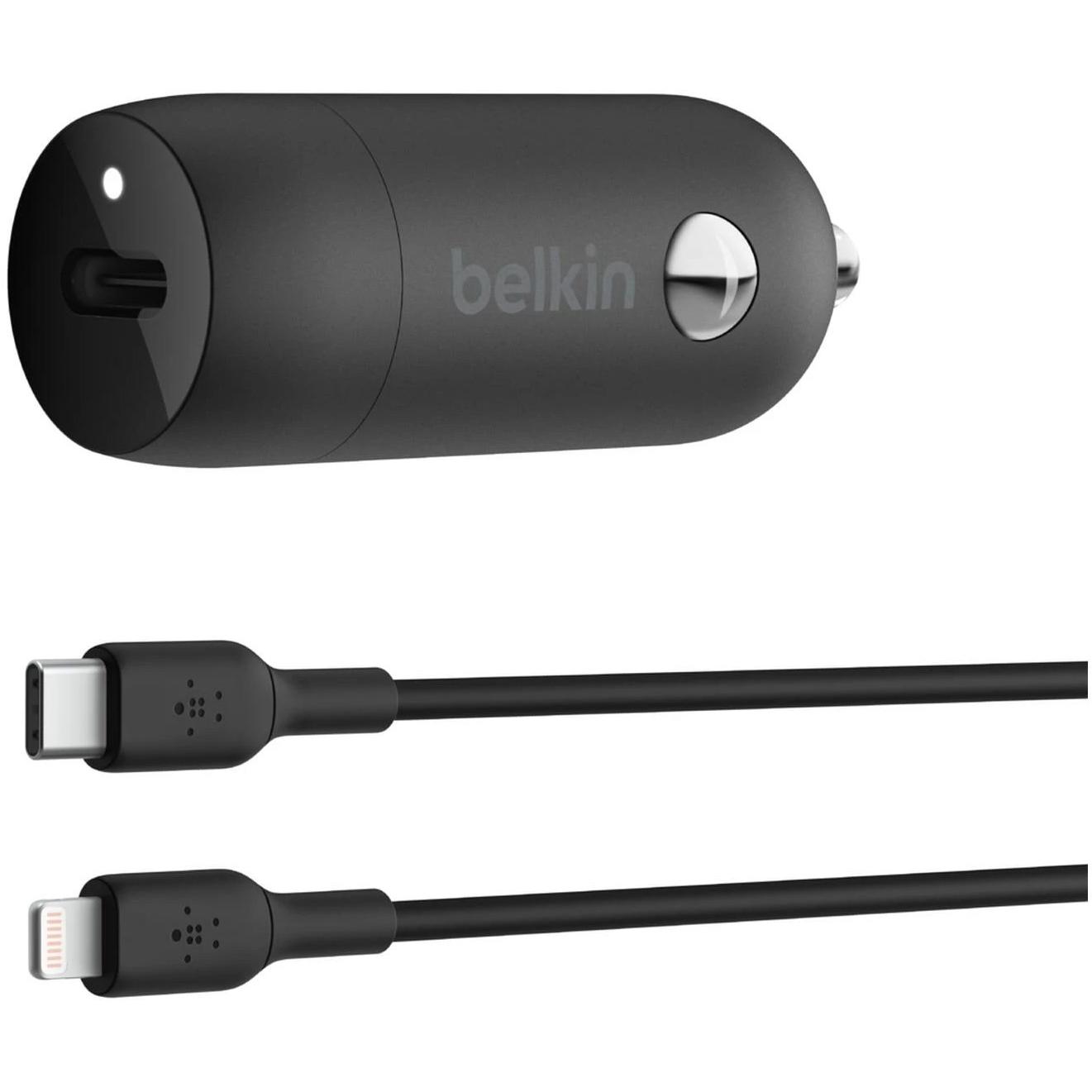 Belkin CCA004BT1MBK-B5 30W, Auto Adapter, Schwarz