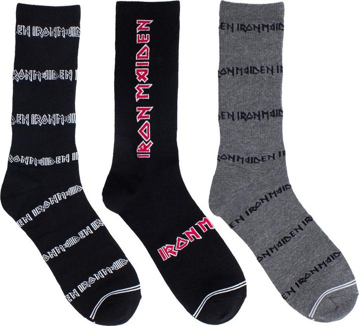 Produktbild Iron Maiden Socken (3erPack) (3er Pack, 40 - 45)