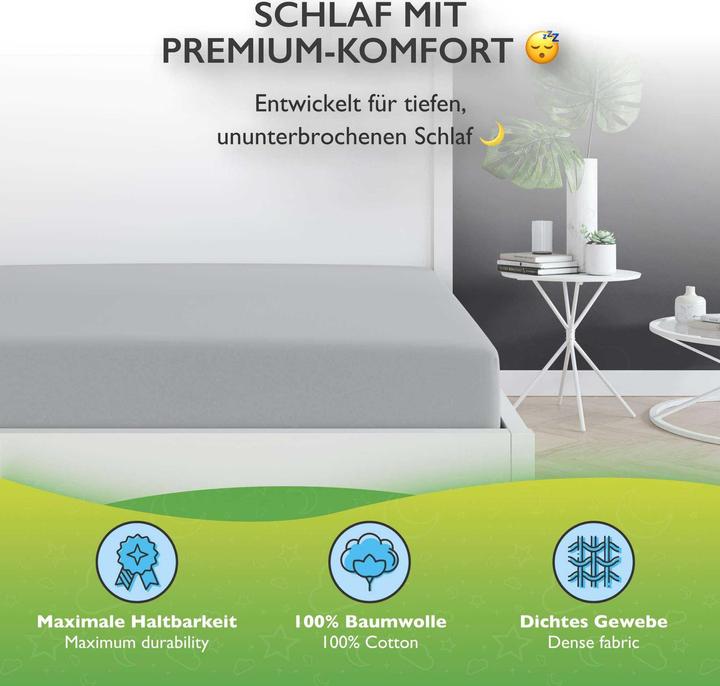 Actual product image Etérea Comfort Jersey Topper (100 x 200 cm, 90 x 200 cm)