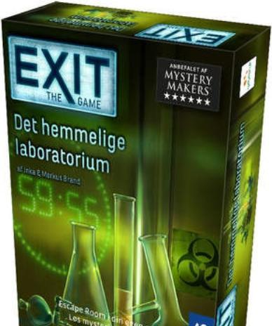 Actual product image Thames & Kosmos Exit: Det hemmelige laboratorie - Escape Room Game (Danish) (Danish)