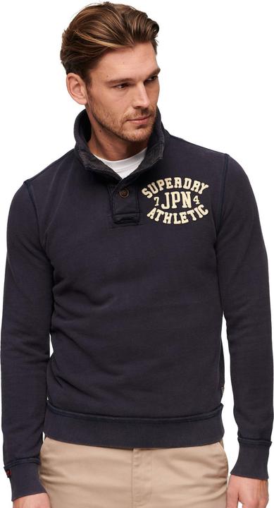 Actual product image Superdry Vintage Athletic Henley Jumper (L)