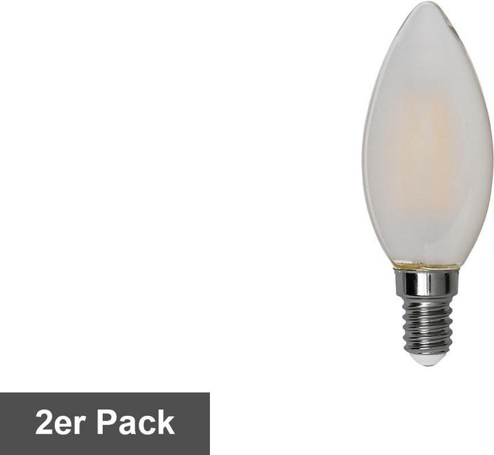 Produktbild Star Trading LED Lamp E14 Frosted Duo Pack (E14, 470 lm, 2x)