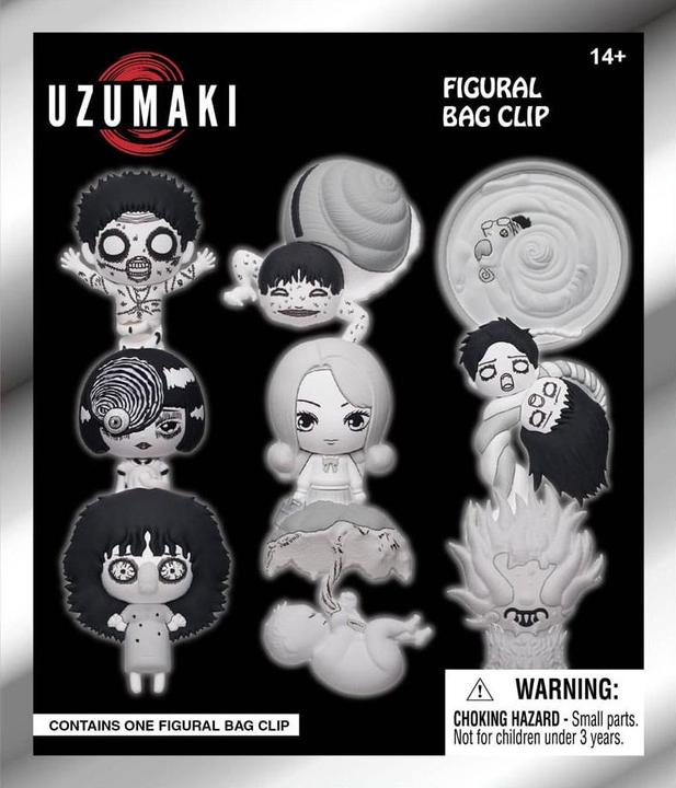 Immagine prodotto Monogram Uzumaki - Spiral Into Horror 3D PVC-Taschenanhänger Serie 1 Display (24)