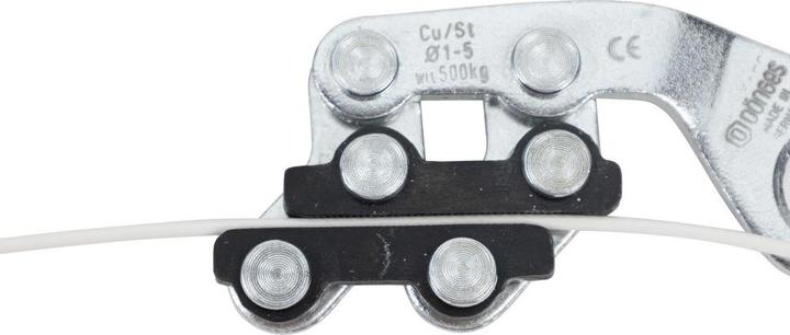 Actual product image Dönges Rope tension clamps, rope cross-section 1-16 mm², wire Ø 1-5 mm