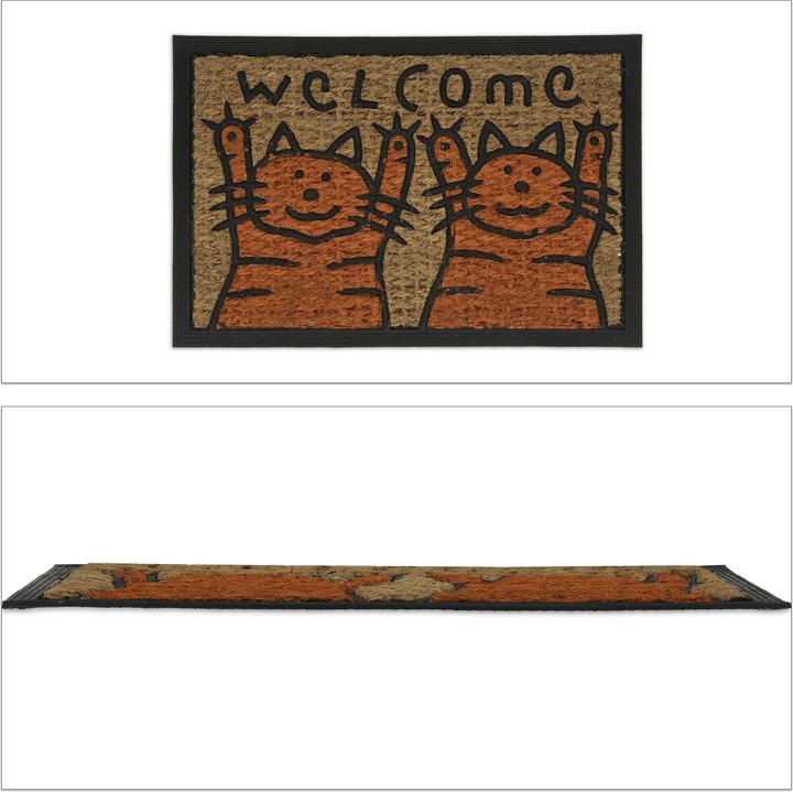 Image du produit Relaxdays Paillasson (60 x 40 x 0,5 cm)
