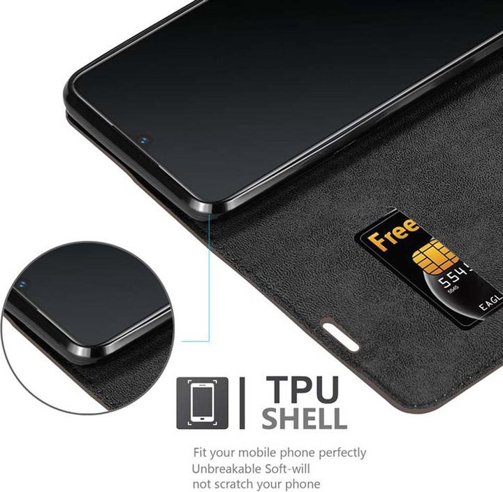 Produktbild Cadorabo Book Invisible Magnet Cover (Vivo V11, Vivo V11 Pro)