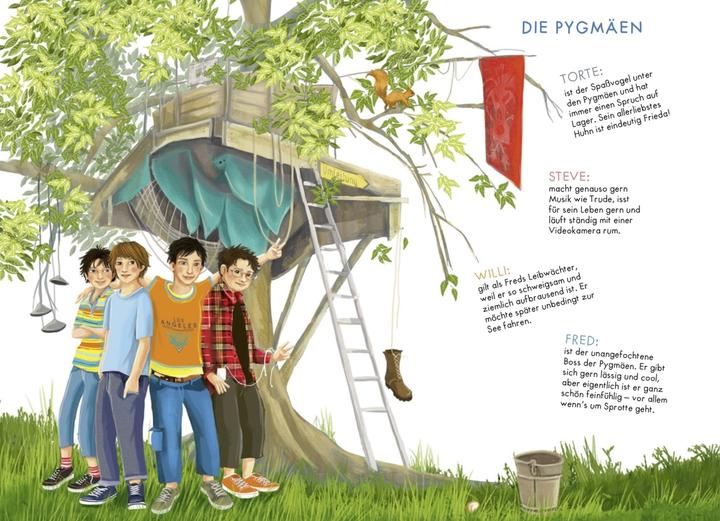 Produktbild Die wilden Hühner (Deutsch, Cornelia Funke, Florentine Prechtel, 2018)
