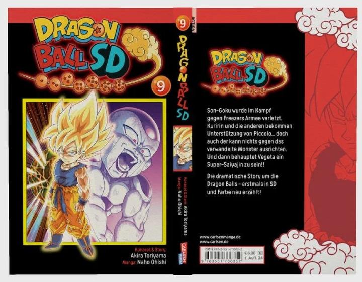 Actual product image Dragon Ball SD 9 (German, Naho Ohishi, Katrin Stamm, Akira Toriyama (Original Story), 2024)