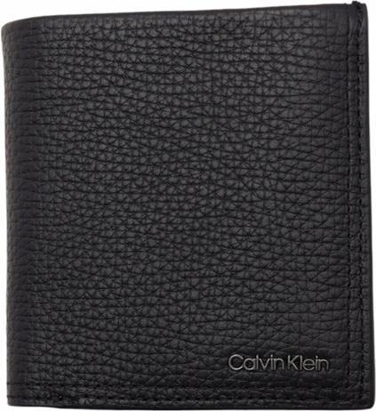 Actual product image Calvin Klein Sichere Herren Geldbörse Minimalism Trifold Schwarz