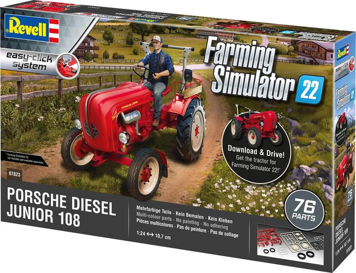 Image du produit Revell Porsche Junior 108 - Farming Simulator Edition 1:24