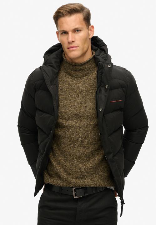 Immagine prodotto Superdry Piumino in microfibra con cappuccio (XXL)