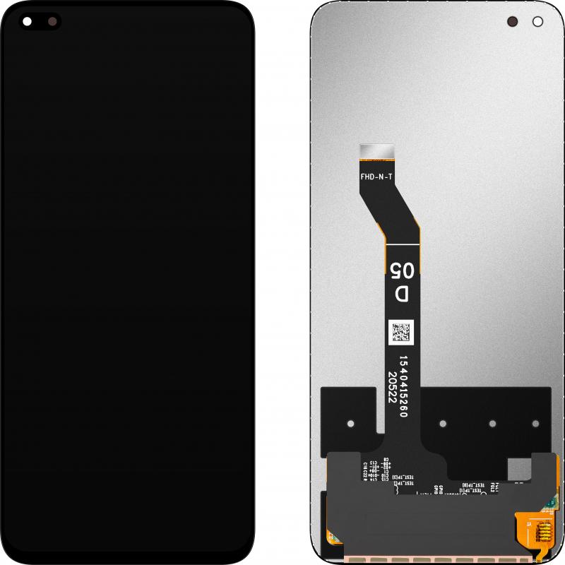 MP Display Unit für Honor 50 Lite, w/o Frame, Aftermarket, Schwarz (Display, Honor 50 Lite, Huawei Nova 8i), Pezzi di ricambio per dispositivi mobili,