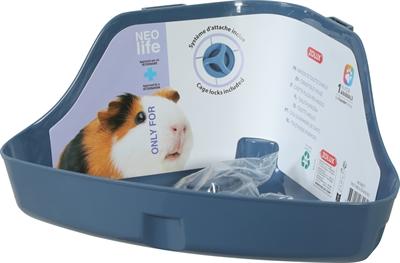 Image du produit Zolux Neolife Hoektoilet Cavia Blauw - 32X25X15 Cm
