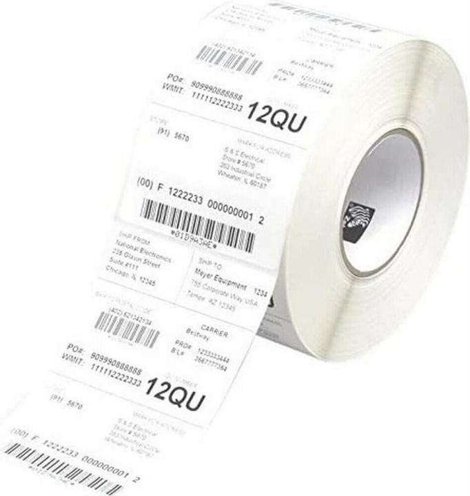 Immagine prodotto Zebra Z-Perform 1000T, Rotolo di etichette, carta comune, 38x25mm Z-Perform 1000T, Rotolo di etichette