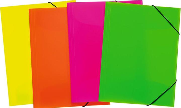 Image du produit HERMA Chemise à rabats A4 Néon Translucide (A4, 1 x)