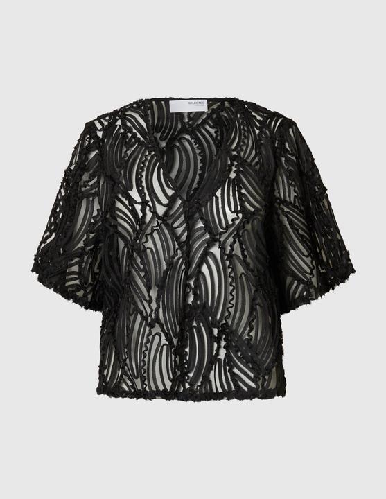 Immagine prodotto Selected Spitzen Oberteil mit kurzen Ärmeln (42)