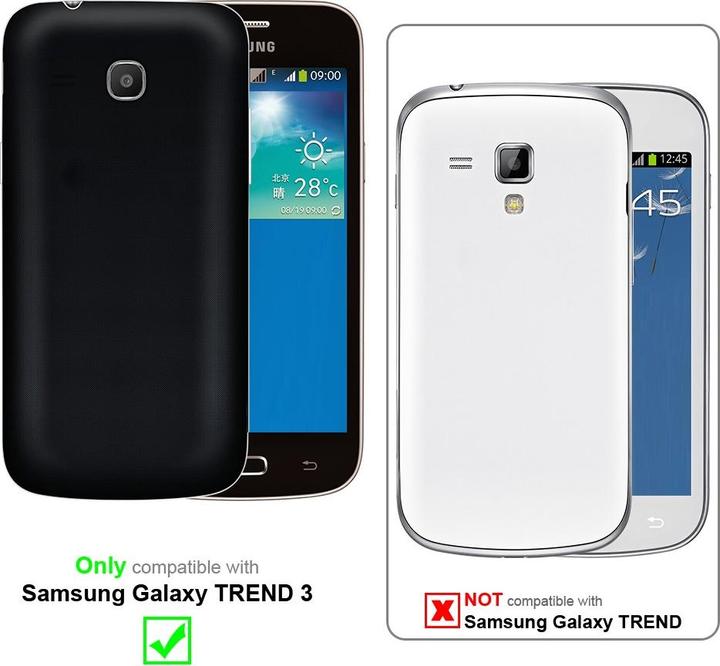 Image du produit Cadorabo Coque pour Samsung Galaxy TREND 3 universel avec Clip (Samsung Galaxy Trend 3)
