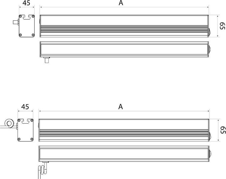 Actual product image Led2work L2W 150614-04 - LED system and task light (3150 lm)