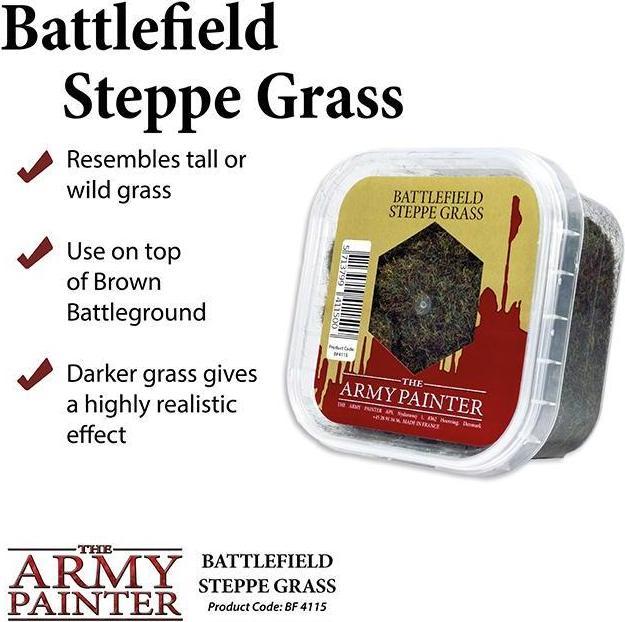 Actual product image Army Painter ARM04115 - Battlefield Steppe Grass/Steppe Grass