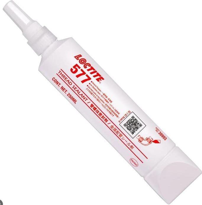 Actual product image Loctite Thread sealant (Yellow, 250 ml)