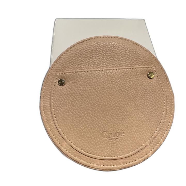 Actual product image Chloé Chloe Parfumerie Round Large Pouch with EDP Sample - NEW