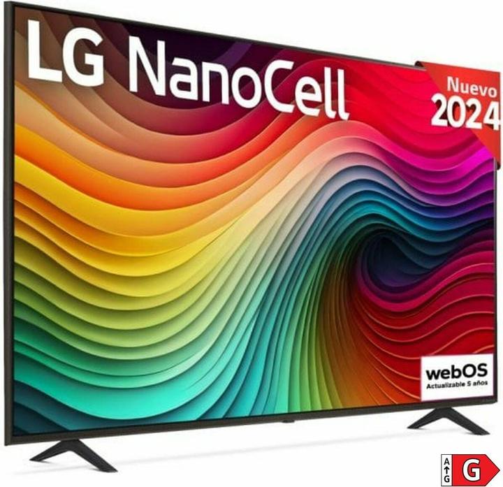 Image du produit LG 65NANO82T6B (65", NANO82, Nano-Cell, 4K, 2024)